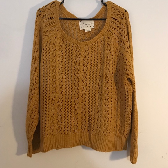 coincidence & chance Sweaters - Mustard Yellow Coincidence & Chance Knit Sweater